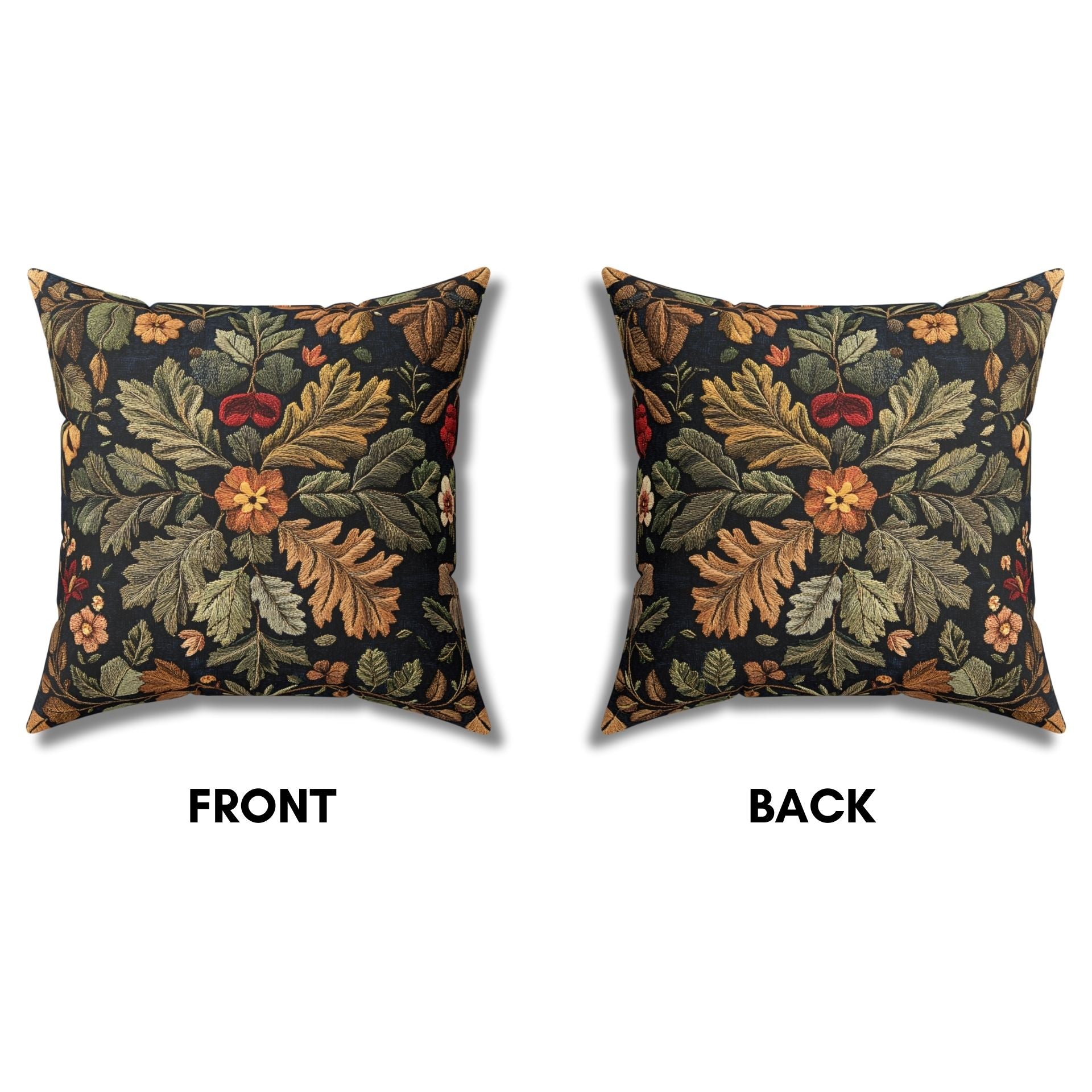 The Autumn Splendor: Pillow with Cozy Seasonal Design