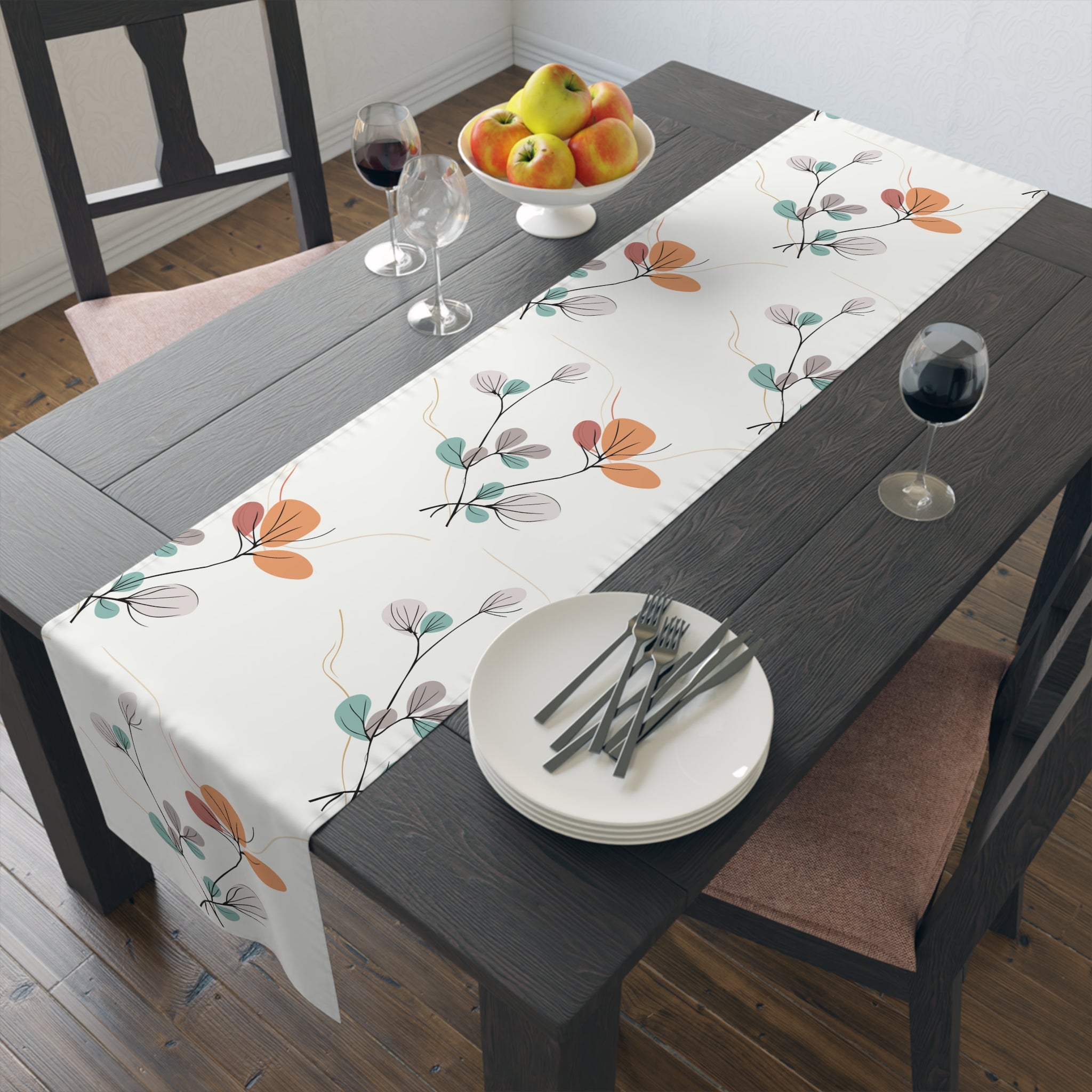 Floral Reverie: The Minimalist Flower Table Runner - My Store