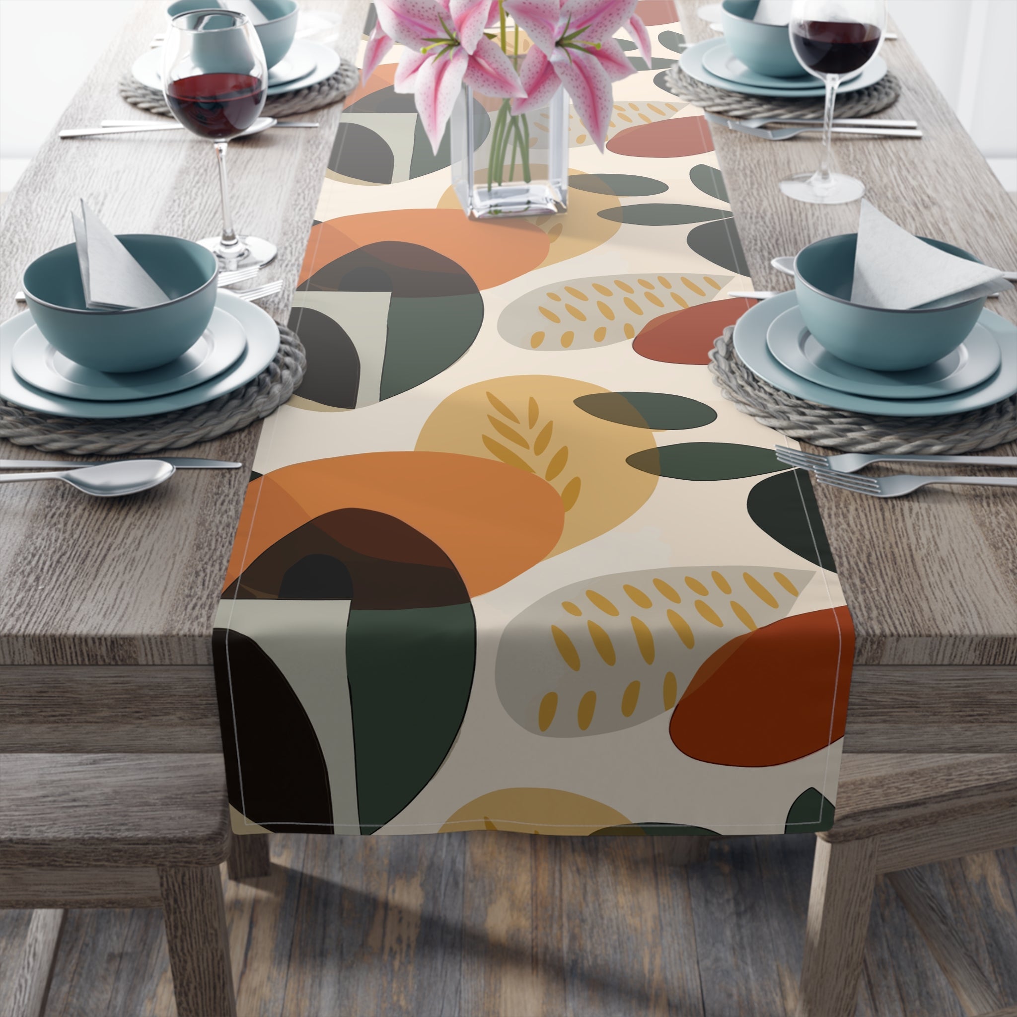 Organic Oasis: The Leaf Table Runner - My Store