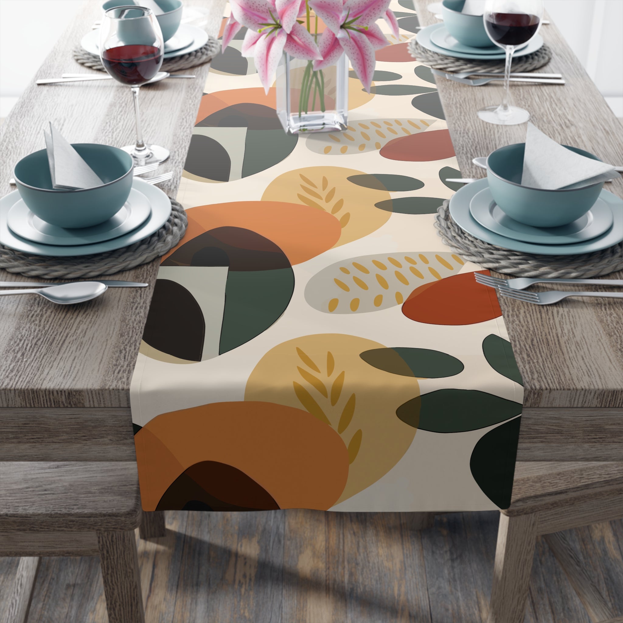 Organic Oasis: The Leaf Table Runner - My Store