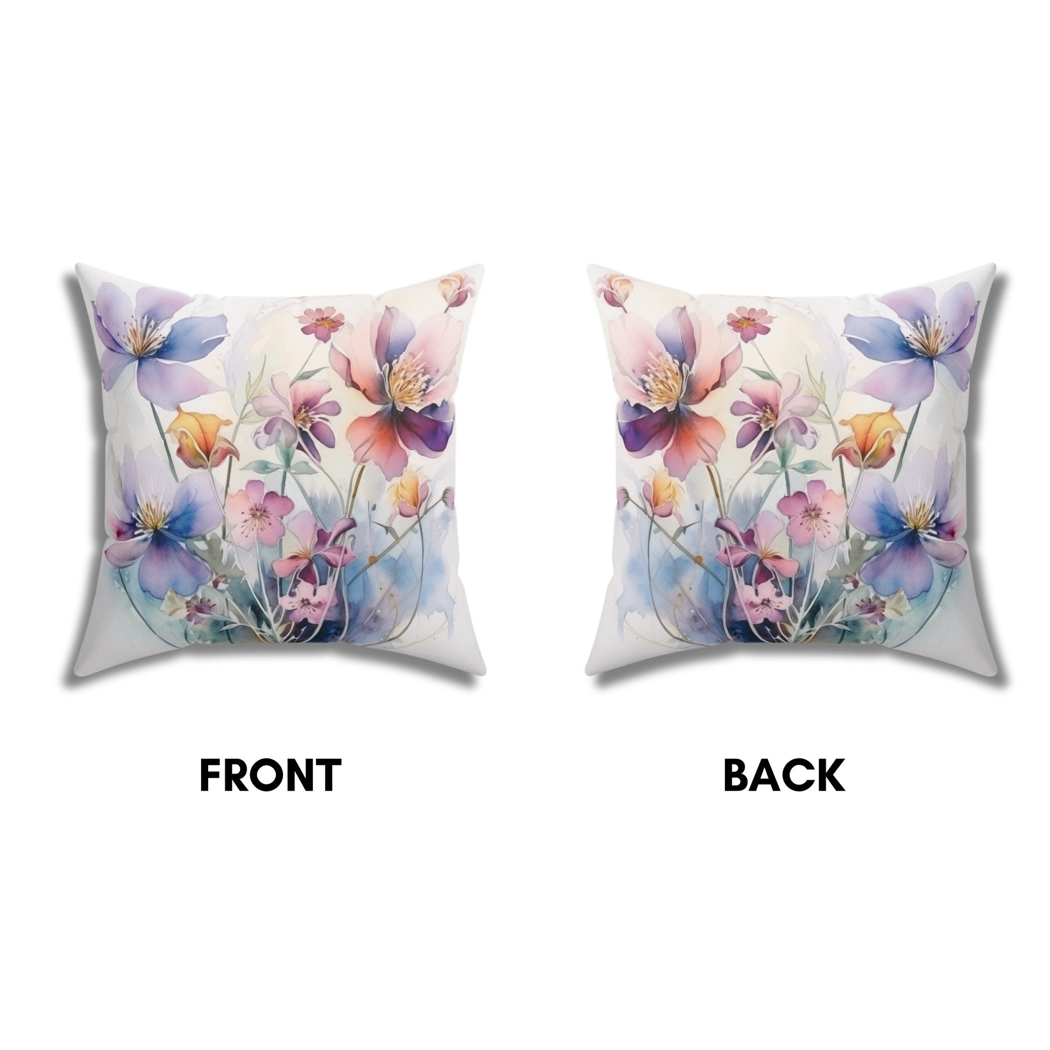 Wildflower Whimsy: Enchanting Throw Pillow & Covers - My Store